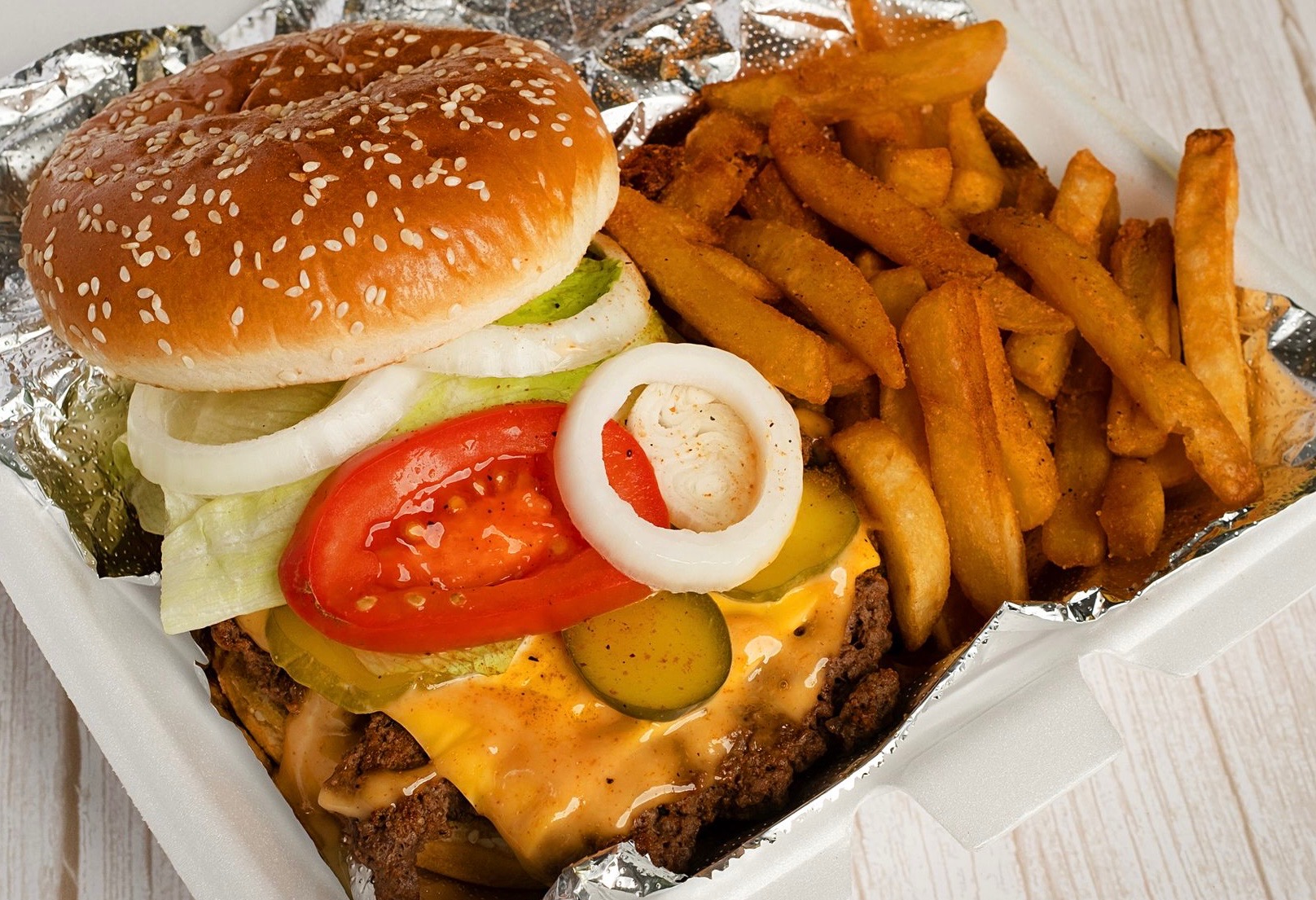 Double Smashburger & Fries