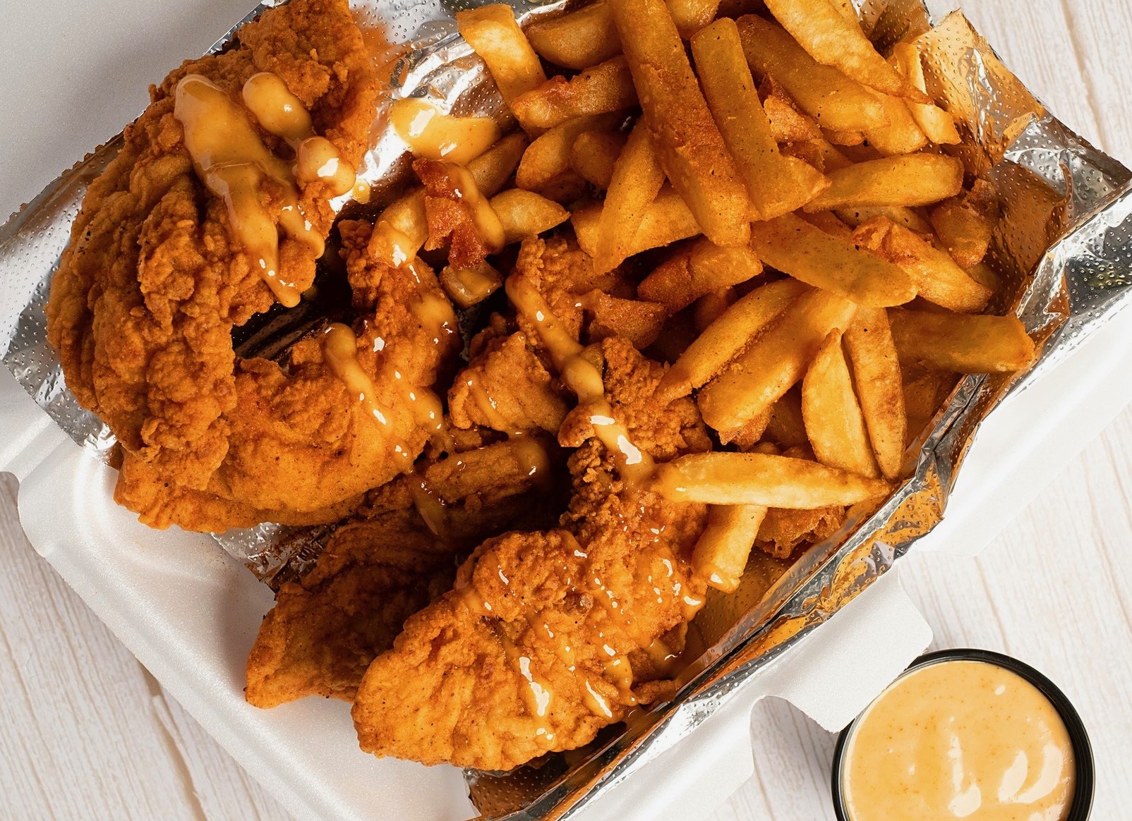 Jumbo Chicken Tenders & Fries